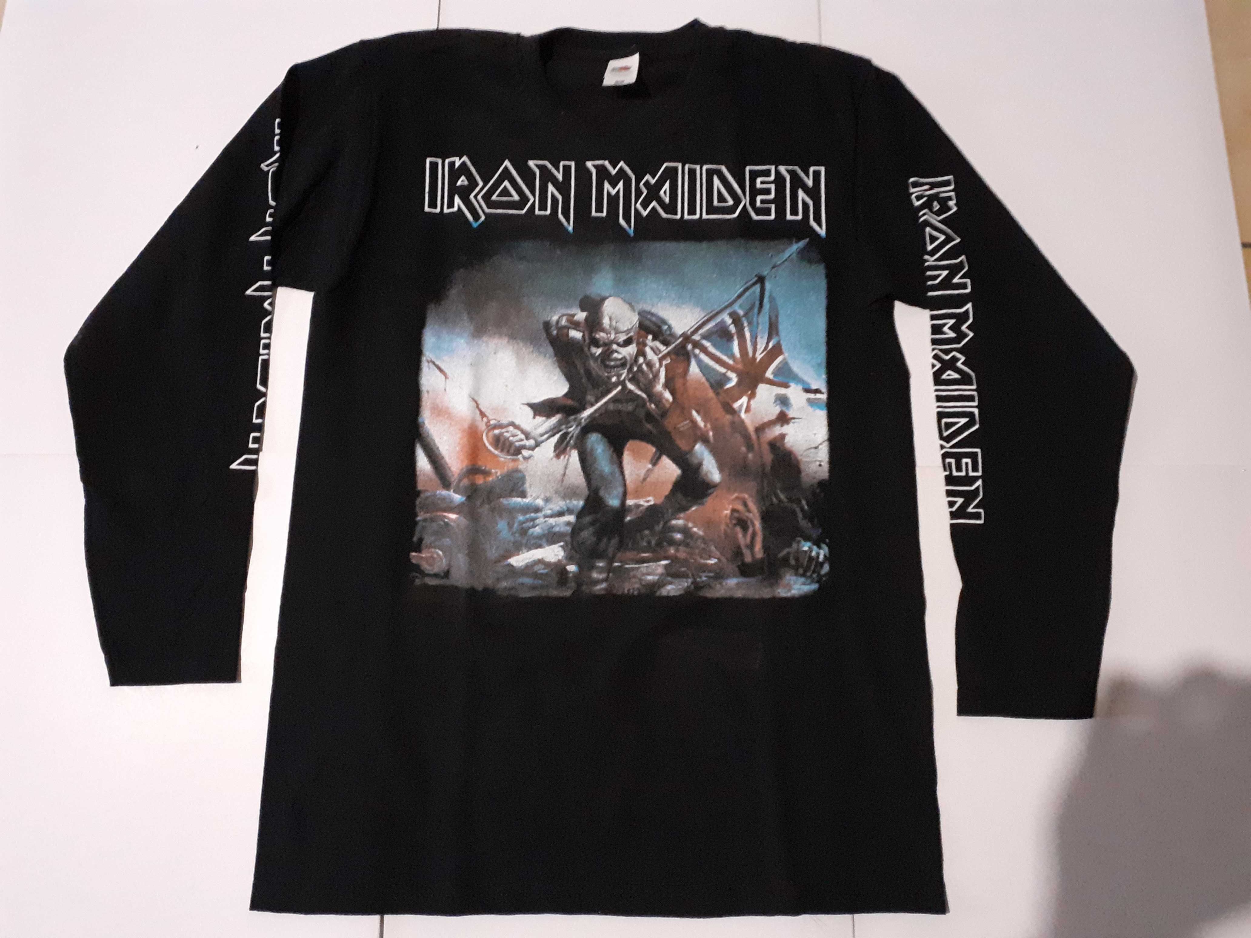 iron maiden  - koszulka długi rękaw