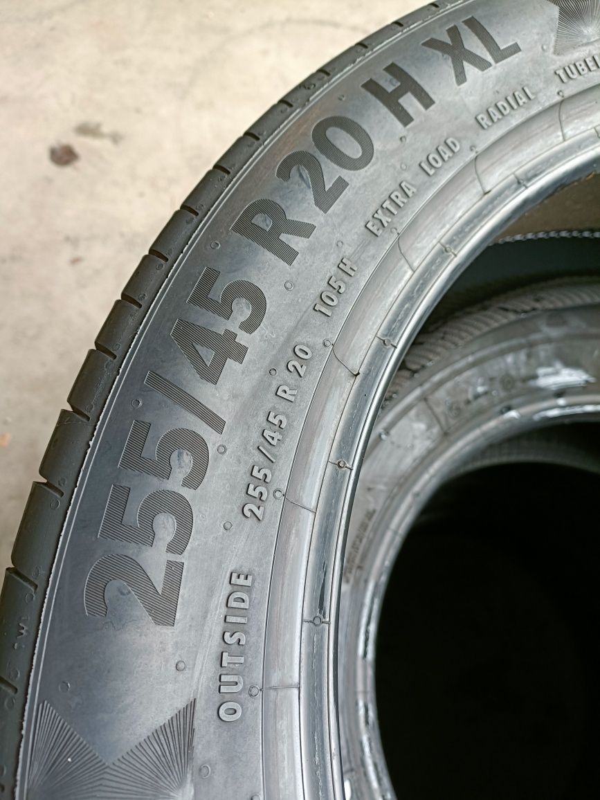 D41, 1 sztuka 255/45r20 Continental PremiumContact 6 z 2021r 6.2mm