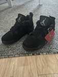 Nike air jordan 4 retro black 41