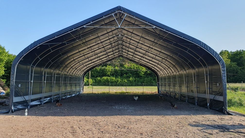 Hala łukowa 10x20,5,3 200m2 bele namiotowa wiata garaż magazyn hangar