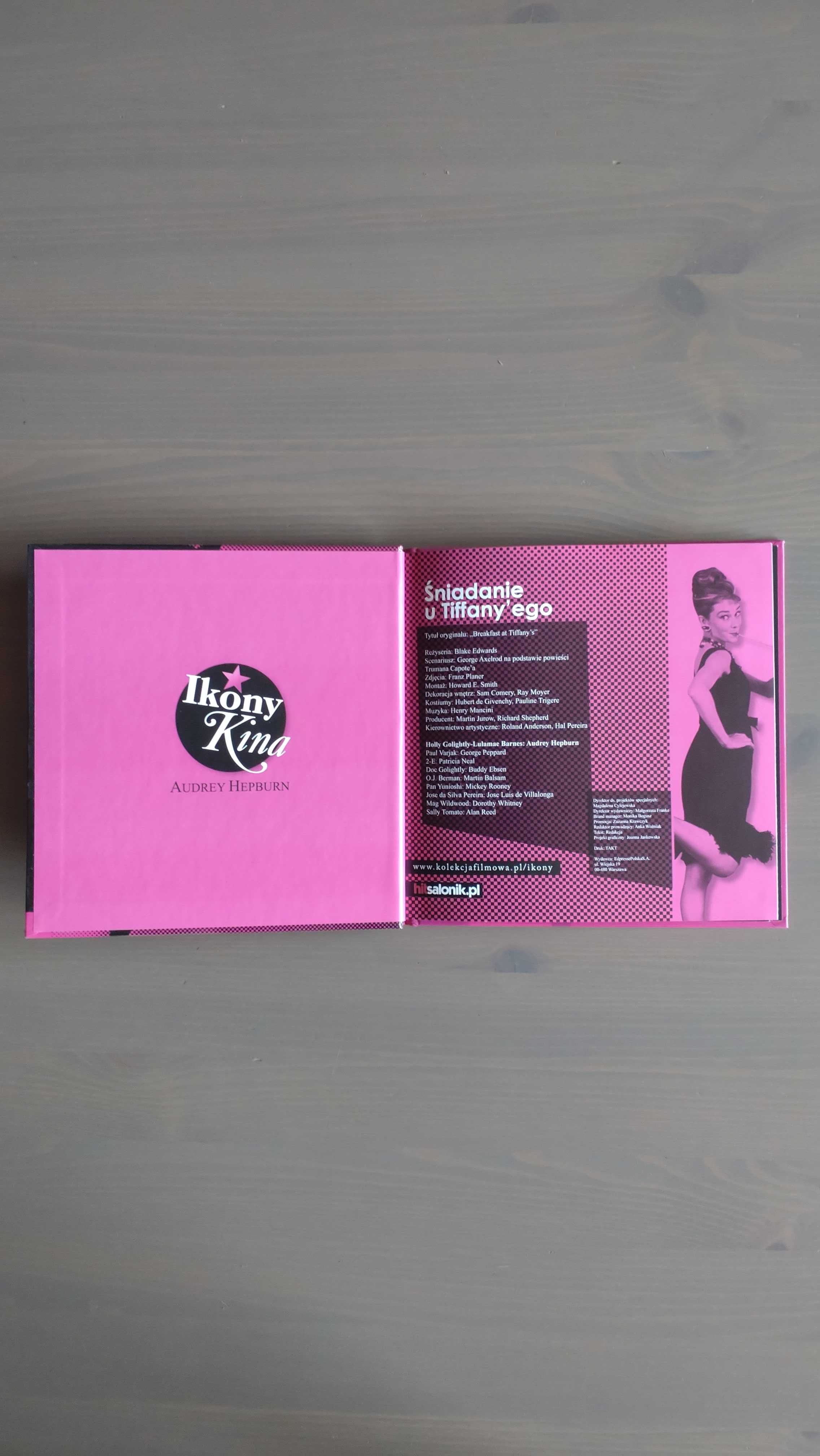 Film "Śniadanie u Tiffany'ego" na płycie DVD