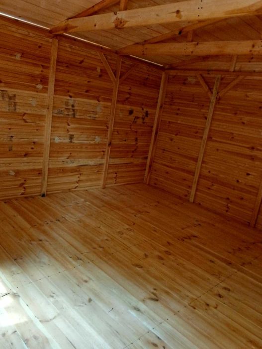 Domek narzędziowy, domek z tarasem na działke 3x3, taras 3x3, montaż