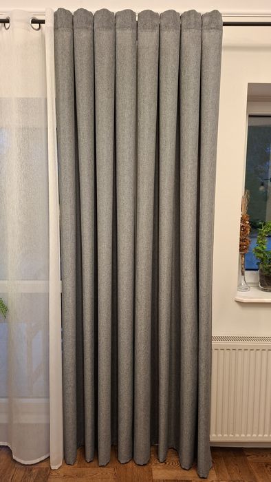 Zasłony nowe, 2szt, 130x260cm.