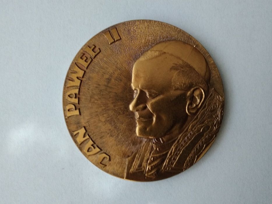 Medal Jan Paweł II Pierwszy Polski Papież