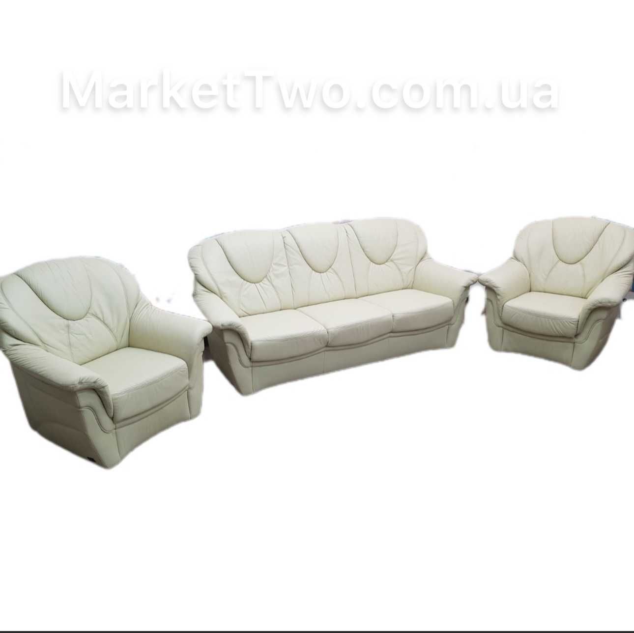 Кожаное кресло с сертификатом LONG LIFE (310701) б/у