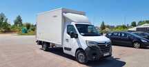 Renault Master  Renault Master kontener plus nowa winda Dhollandia.