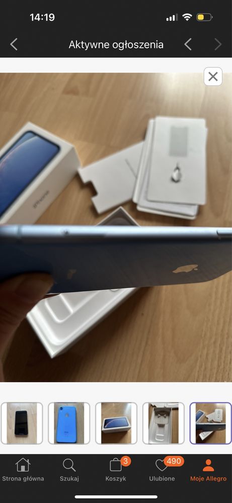 iPhone XR 64Gb niebieski