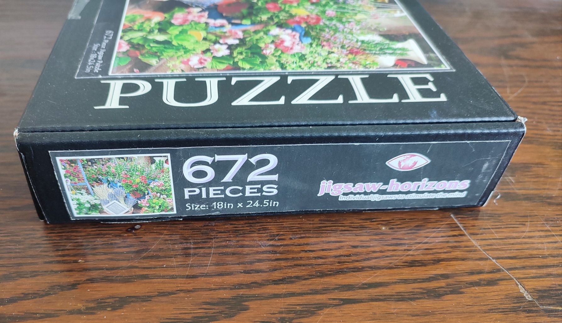 Puzzle 672 elementy - Flowers for Sale - Kwiaty - Jigsaw Horizons UK