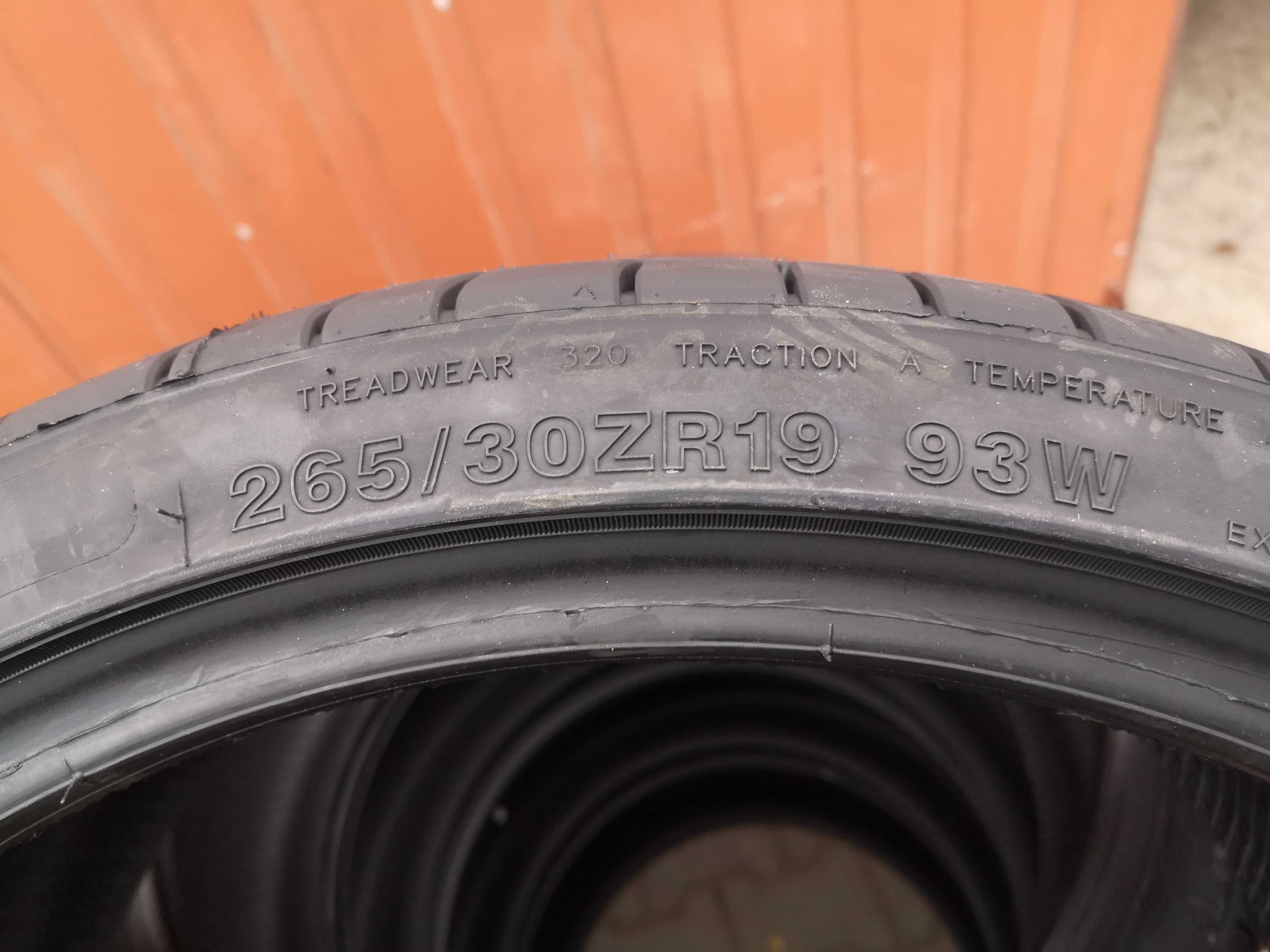 265/30 R19 93W XL - Tracmax X-Privilo TX-3 (8 sztuk) NOWE
