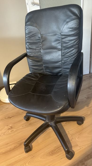 Fotel skórzany - regulowany