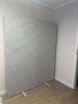 Ściana Działowa Ikea Sidorna 160x195cm szara