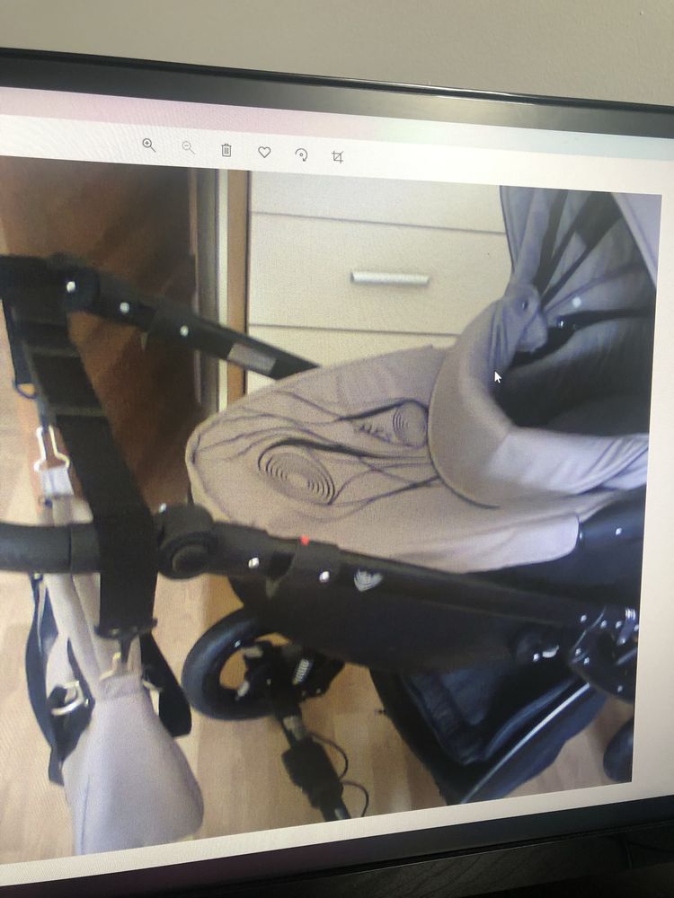 Wózek dziecięcy 3w1 gondola spacerowka i nosidelko