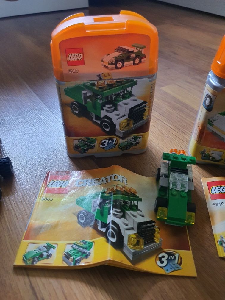 3 x Zestaw lego crator