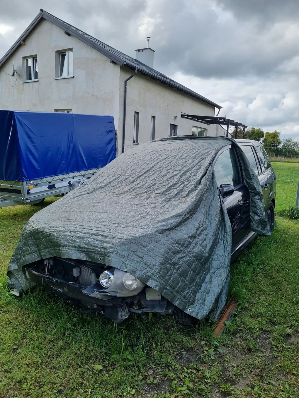 Wrak, samochód po wypadku
