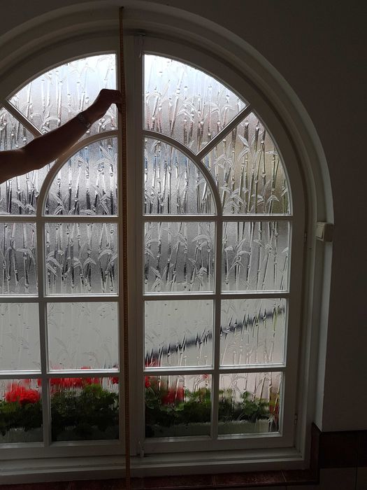 Okno, drzwi, drewniane łukowe półokrągłe lite drewno sosnowe