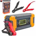 POWERMAT Prostownik Mikroprocesorowy Akumulatorowy 6/12/24v PM-PM-8T