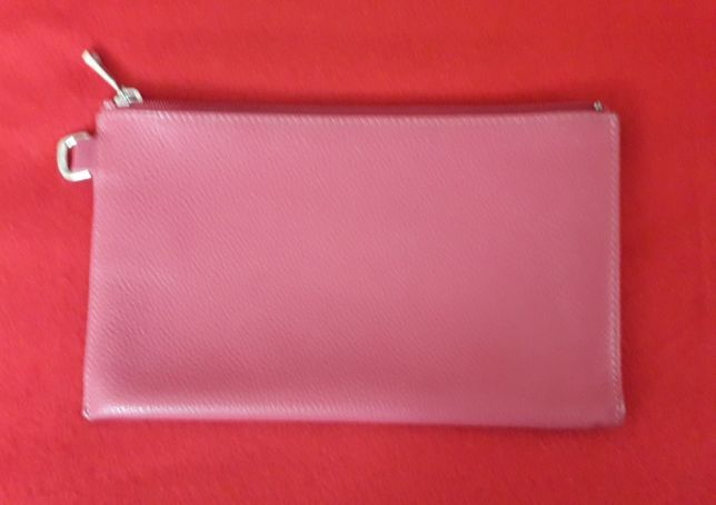 Clutch Original da Longchamp em pele Rosa