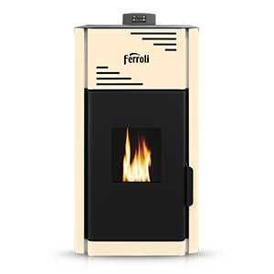 Piec na pellet Ferroli BRETA PELLET PRO 8 kW płaszcz wodny uszkodzony