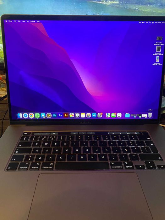 Macbook Pro de 16 polegadas