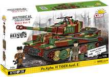 Klocki Cobi 3124 czołg PZKPFW VI TIGER AUSF.E 2IN1