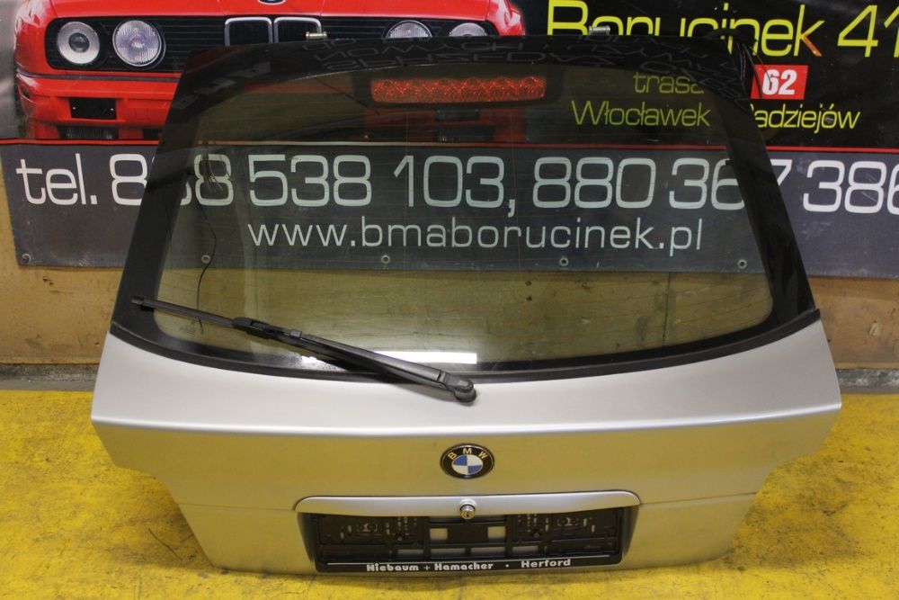 Bmw E36 Compact Klapa Bagażnika tył Dakargelb Montrealblau Farngruen