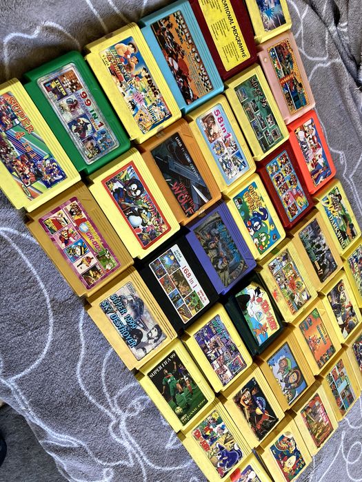 Kolekcja gier na Pegasus – 36 sztuk – Retro składaki i klasyki