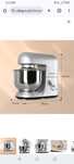 Klarstein robot kuchenny planetarny 2000 watt 

Cena 225 zł 
Produkt p