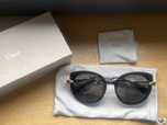 Okulary przeciwsloneczne, kocie, czarne, hit lata, Dior