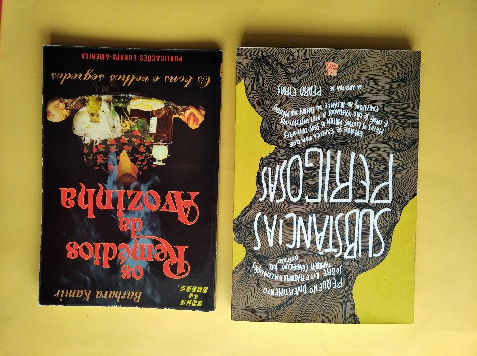 Livros sobre Remédios caseiros, Mezinhas, Sustâncias perigosas, etc.