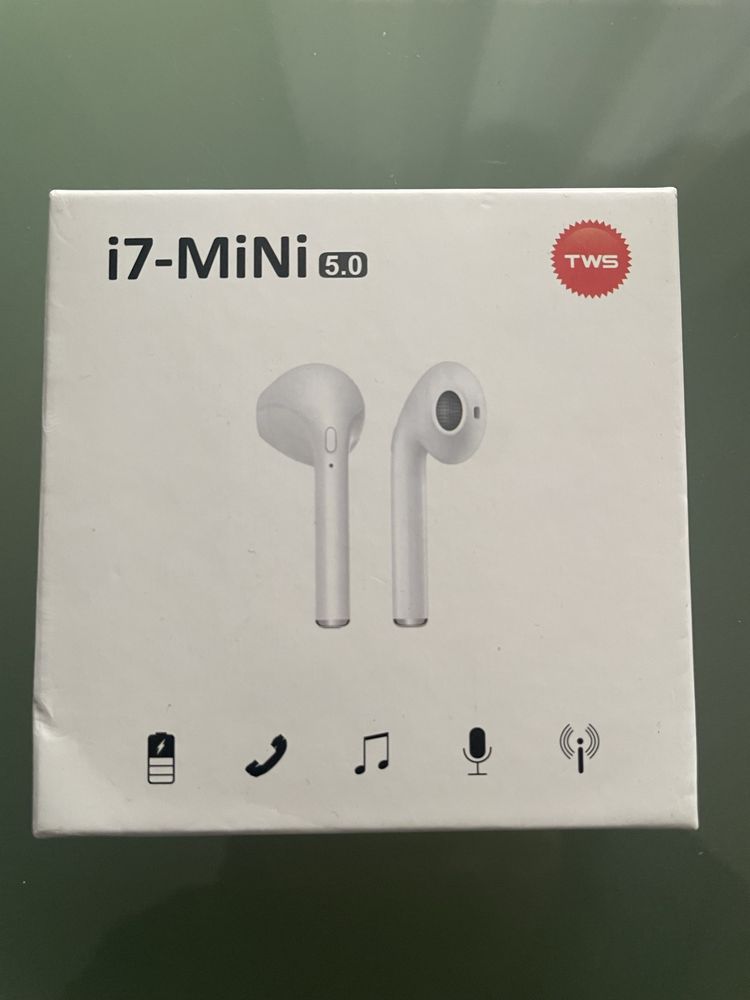 Auscultador sem fios i7-mini tipo airpods