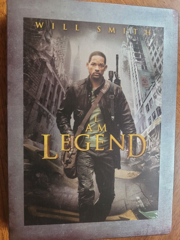 DVD x 2 Steelbox  I Am Legend  2007 Warner / Lektor PL