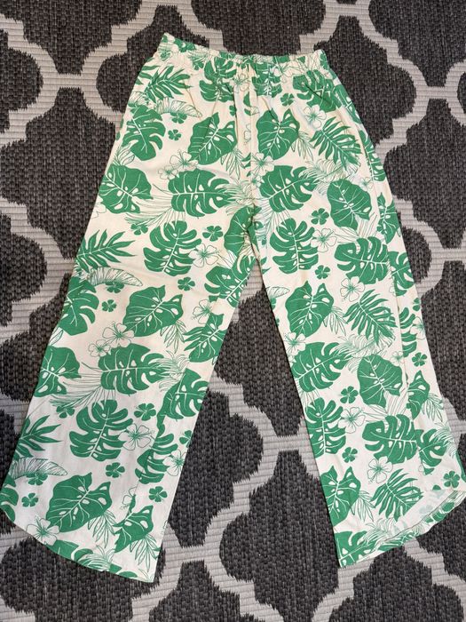 Zara spodnie dziewczynka 140