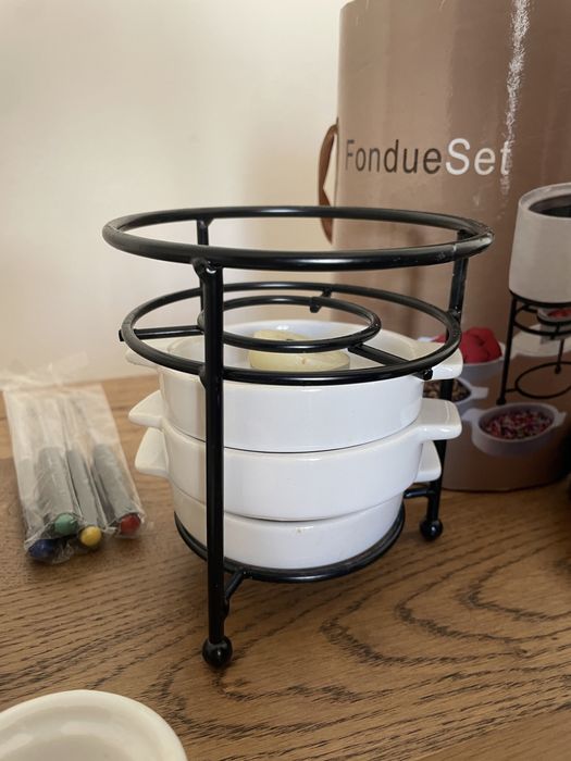 Conjunto Fondue Chocolate