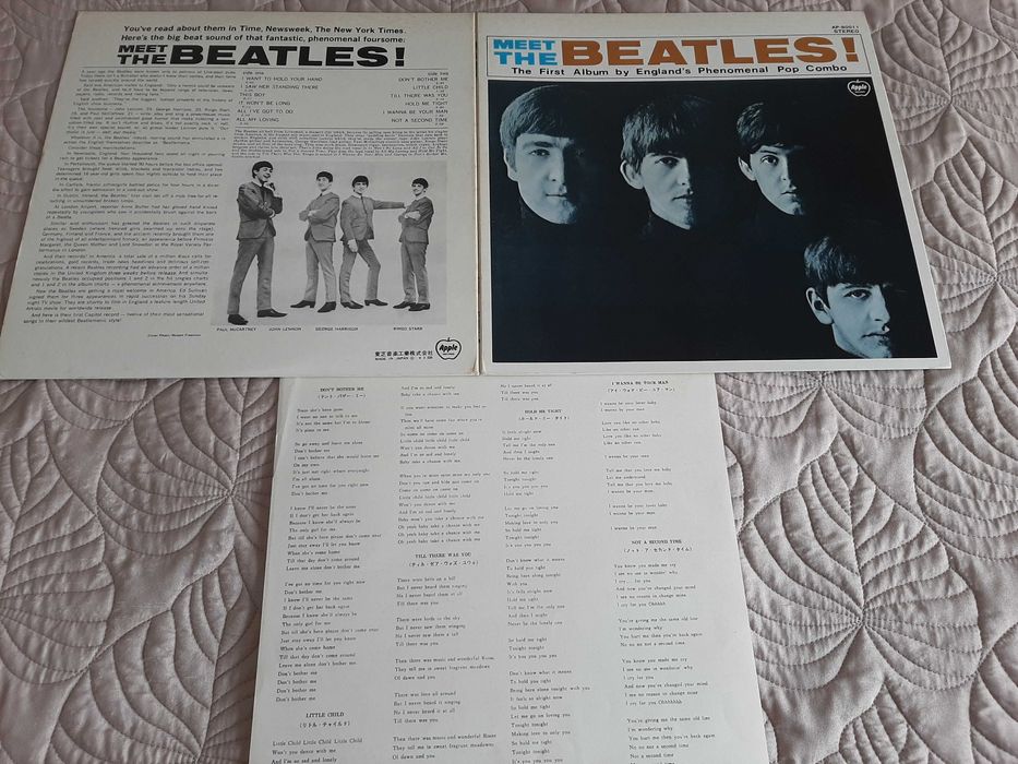 The Beatles - Meet The Beatles - Japão - Vinil LP