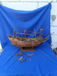 Большой деревянный корабль макет короля San Giovanni Battista