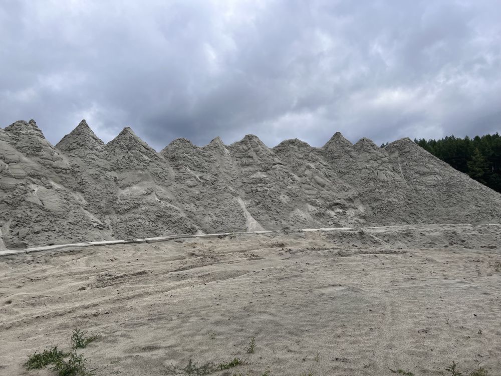 Piasek płukany, budowalny, zasypowy, Pospółka
