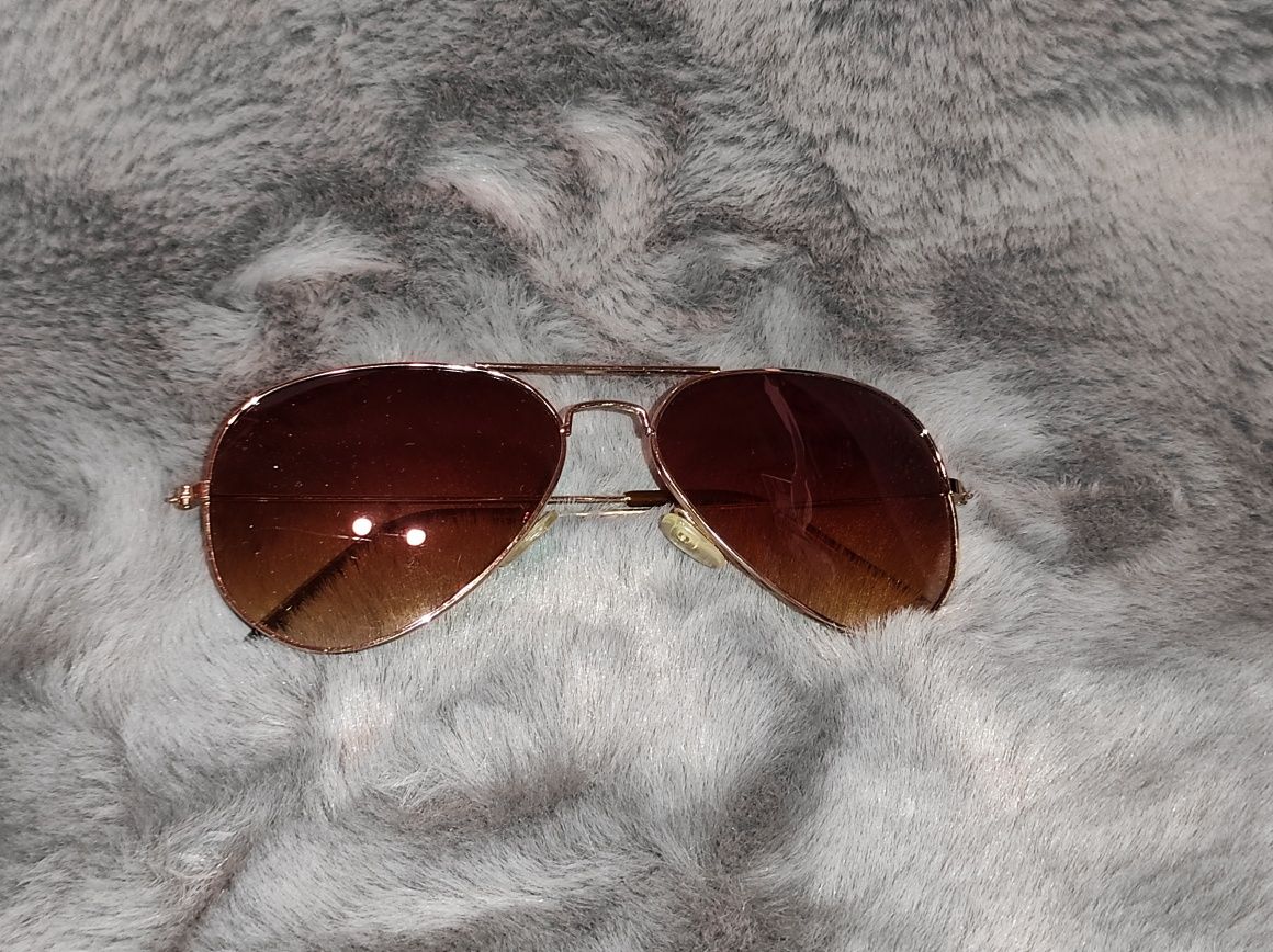 Okulary przeciwsłoneczne * okulary na lato * brązowe okulary na słońce