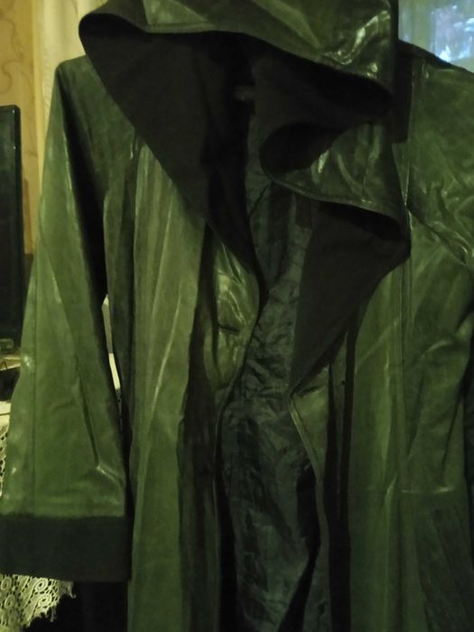 итальянский плащ длиный в пол