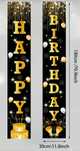 Baner Happy Birthday urodziny 180x30 x2 sztuki)