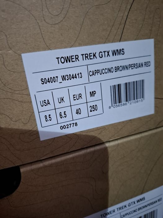 Buty górskie trekkingowe wyższe Garmont Tower Trek GTX WMS 39 25cm