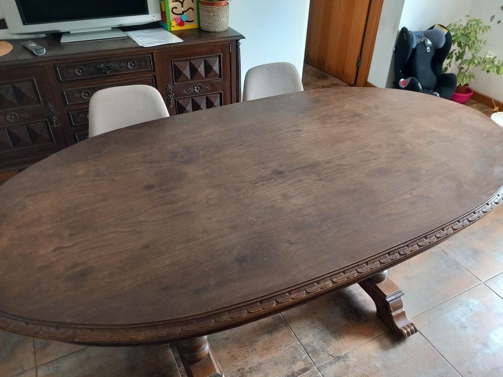 Mesa de Jantar madeira maciça