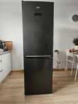 Lodówka BEKO CNA366E40XBRN No frost 185cm Ciemny Inox uszkodzona
