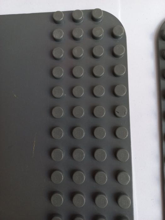 Klocki Dwie płytki szare Lego Duplo