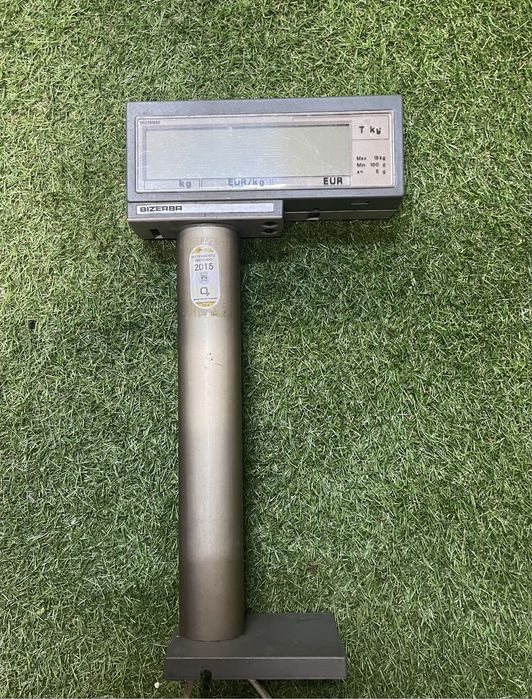 Balança comercial Bizerba CS300 com mosrador e prato