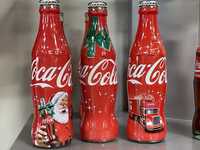 Set garrafas de vidro coca-cola