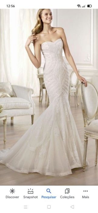 Vestido Pronovias Ombrera