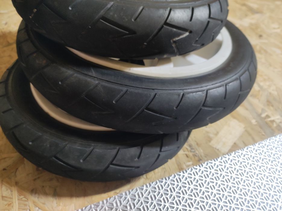 Koła pompowane do wózka dziecięcego 10'