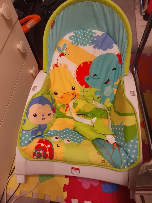 Шизлонг качеля Fisherprice