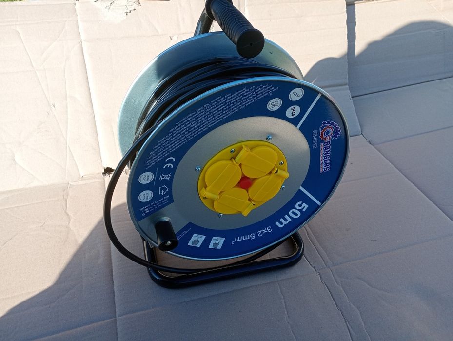 Kabel przedłużacz 50 metrów gruby miedziany 3x2.5