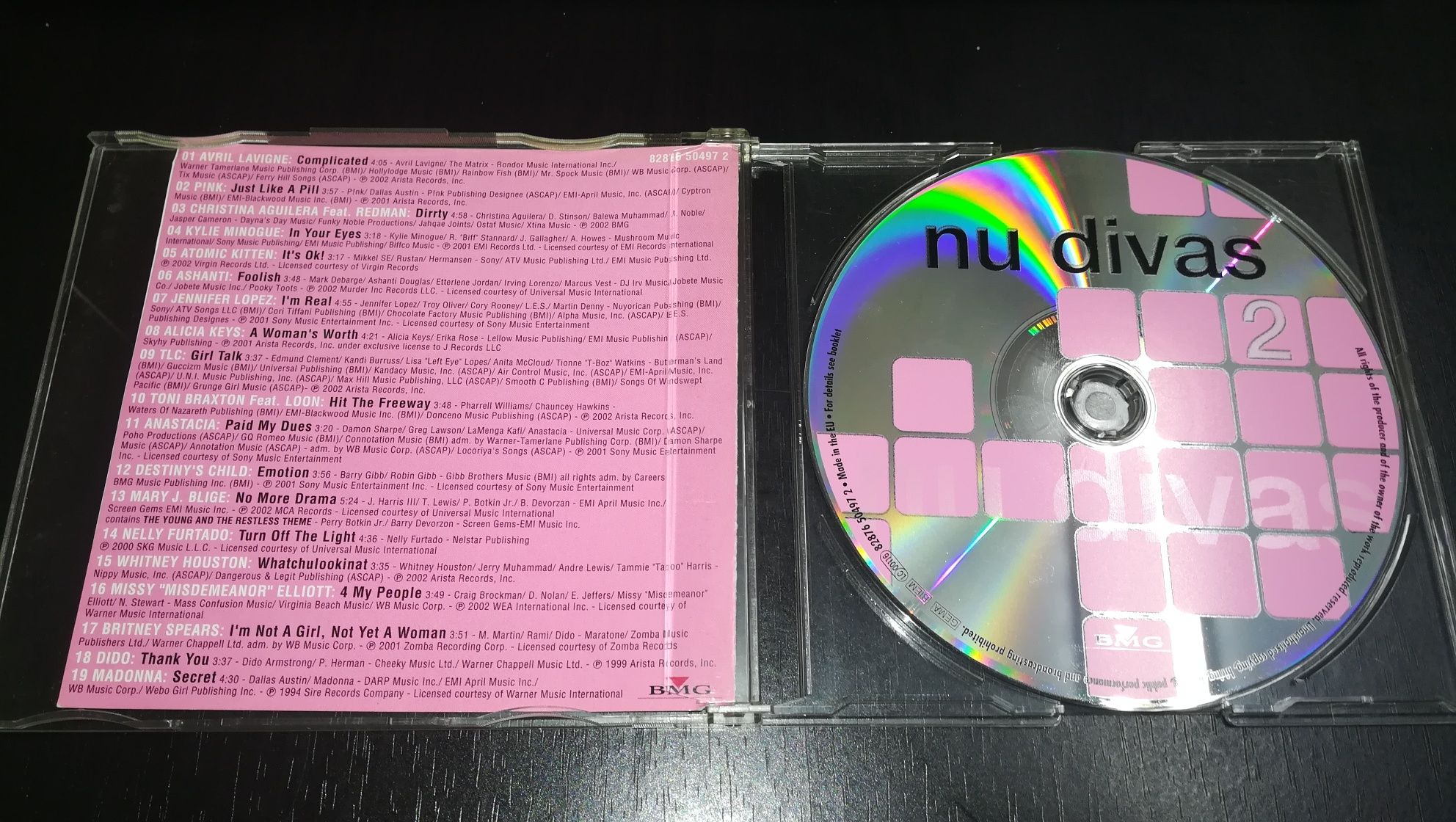 CD Coletânea "Nu Divas 2" (Optimo Estado)